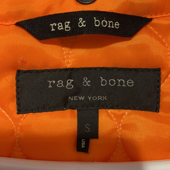 Rag & Bone Army Green GreyCoat Parka size small. New condition - Picture 6 of 11